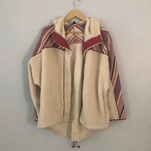 Sherpa hoodie